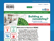 Tablet Screenshot of harrisonremc.com